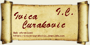 Ivica Curaković vizit kartica